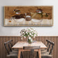 Snowballs - Floater Framed Canvas Print