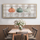 Gather With Grateful Hearts - Floater Framed Canvas Print