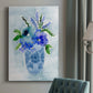 Blue Bouquet I Premium Gallery Wrapped Canvas - Ready to Hang