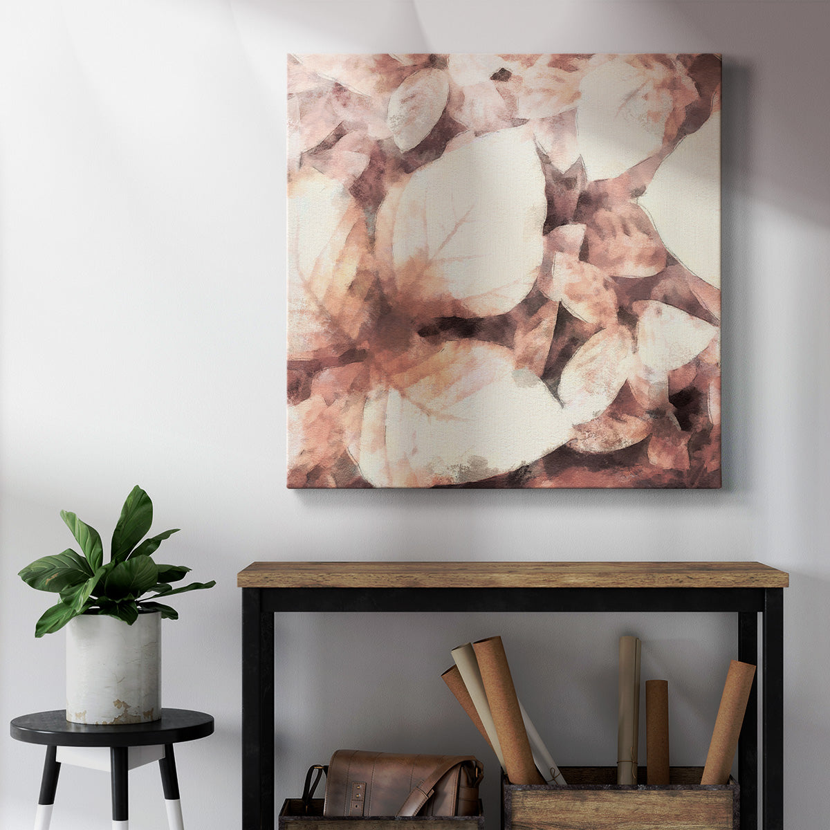 Custom Ocean Cameo II - Canvas Art Print