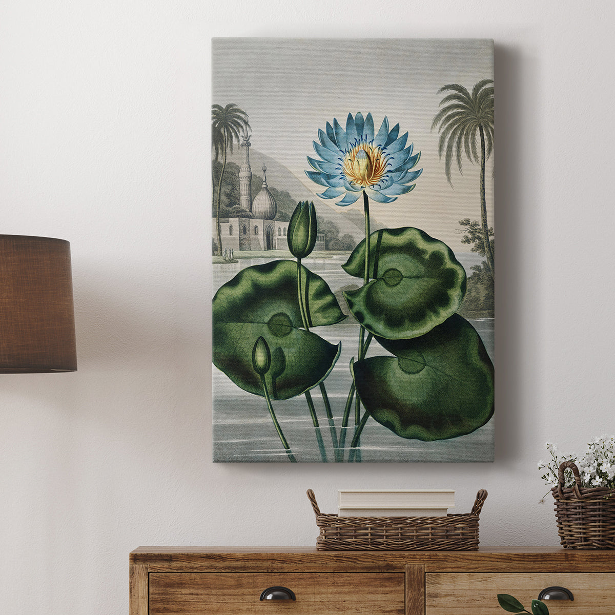 Temple of Flora IX - Canvas Art Print