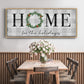 Home for the Holidays - Floater Framed Canvas Print