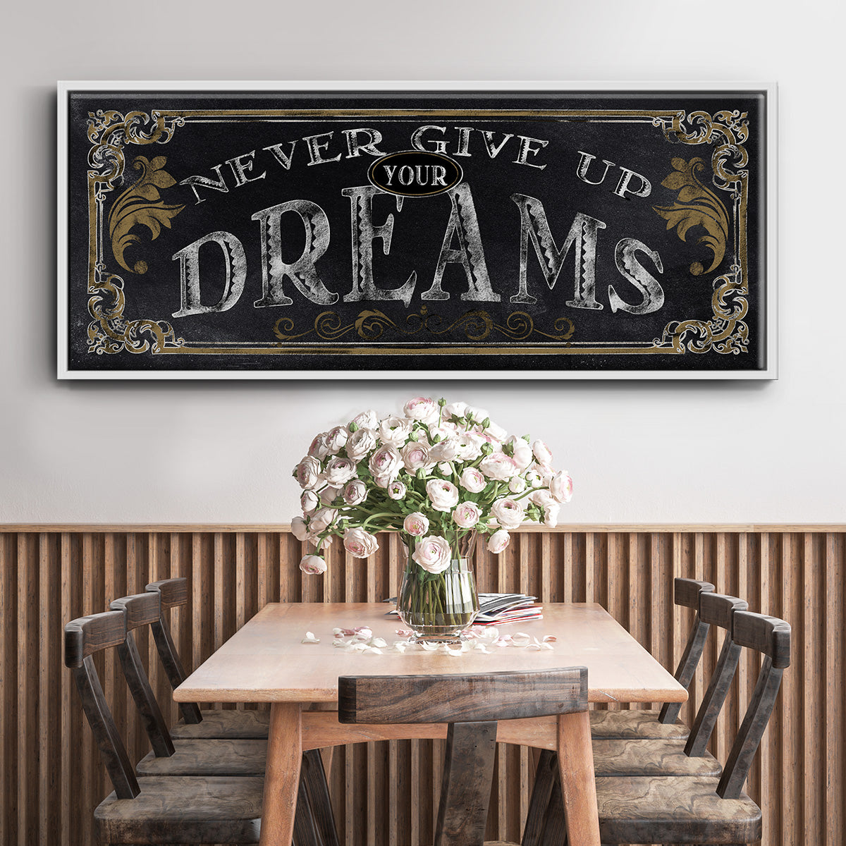 Dreams - Floater Framed Canvas Print
