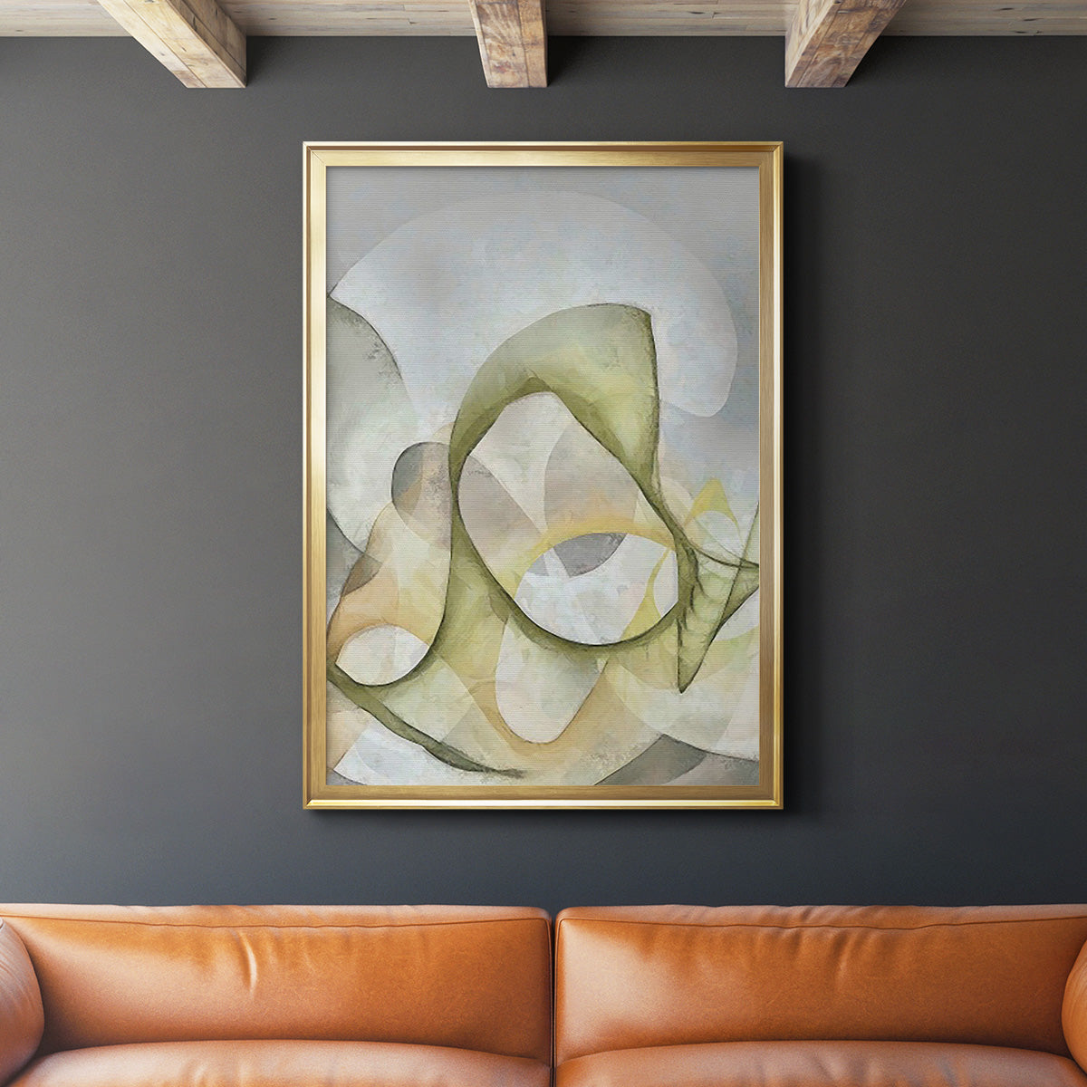 Excursion II - Modern Framed Canvas Print