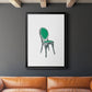 Take a Seat VIII - Modern Framed Canvas Print