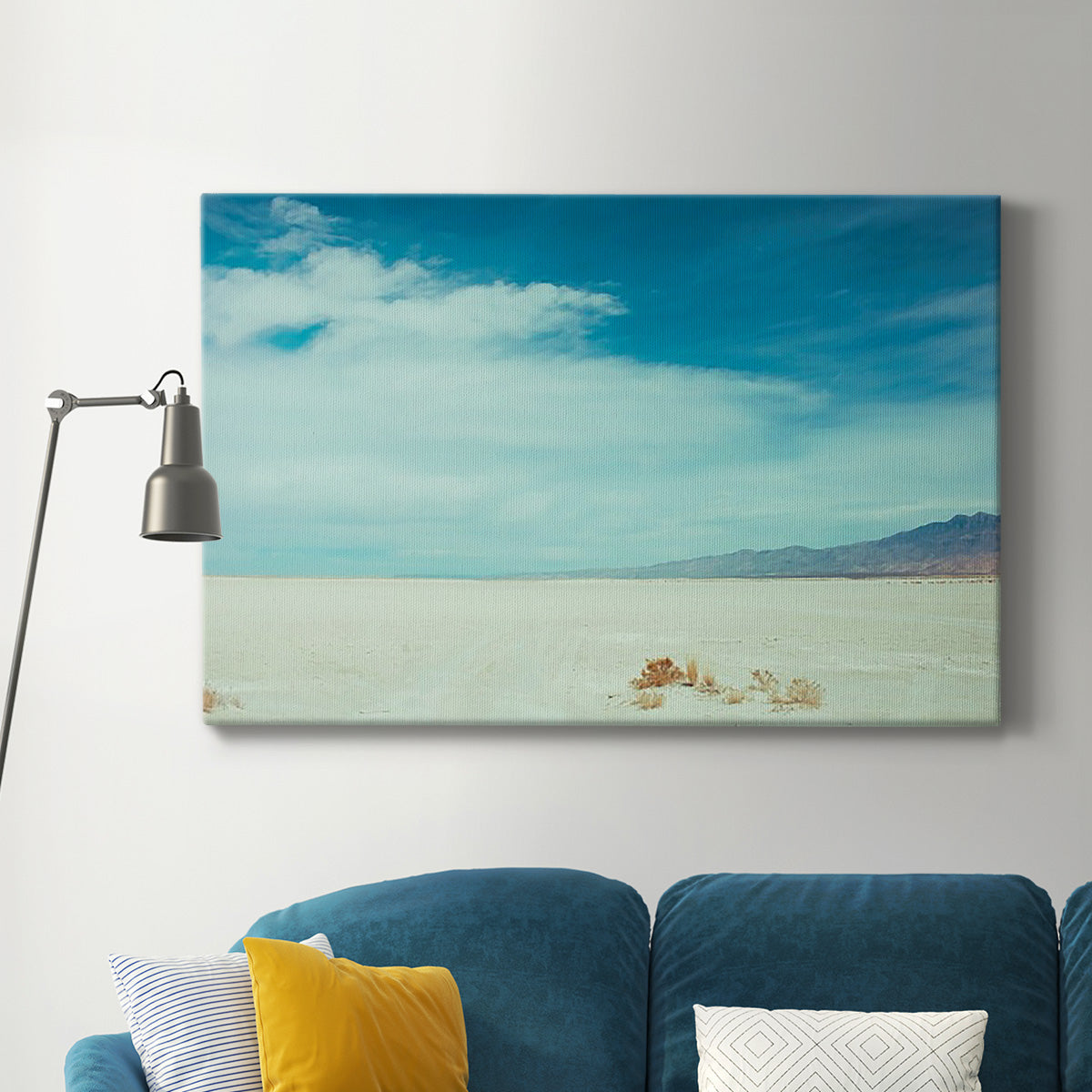 Salt Flat Walk I Premium Gallery Wrapped Canvas - Ready to Hang