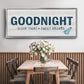 Sleep Tight Sweet Dreams - Floater Framed Canvas Print