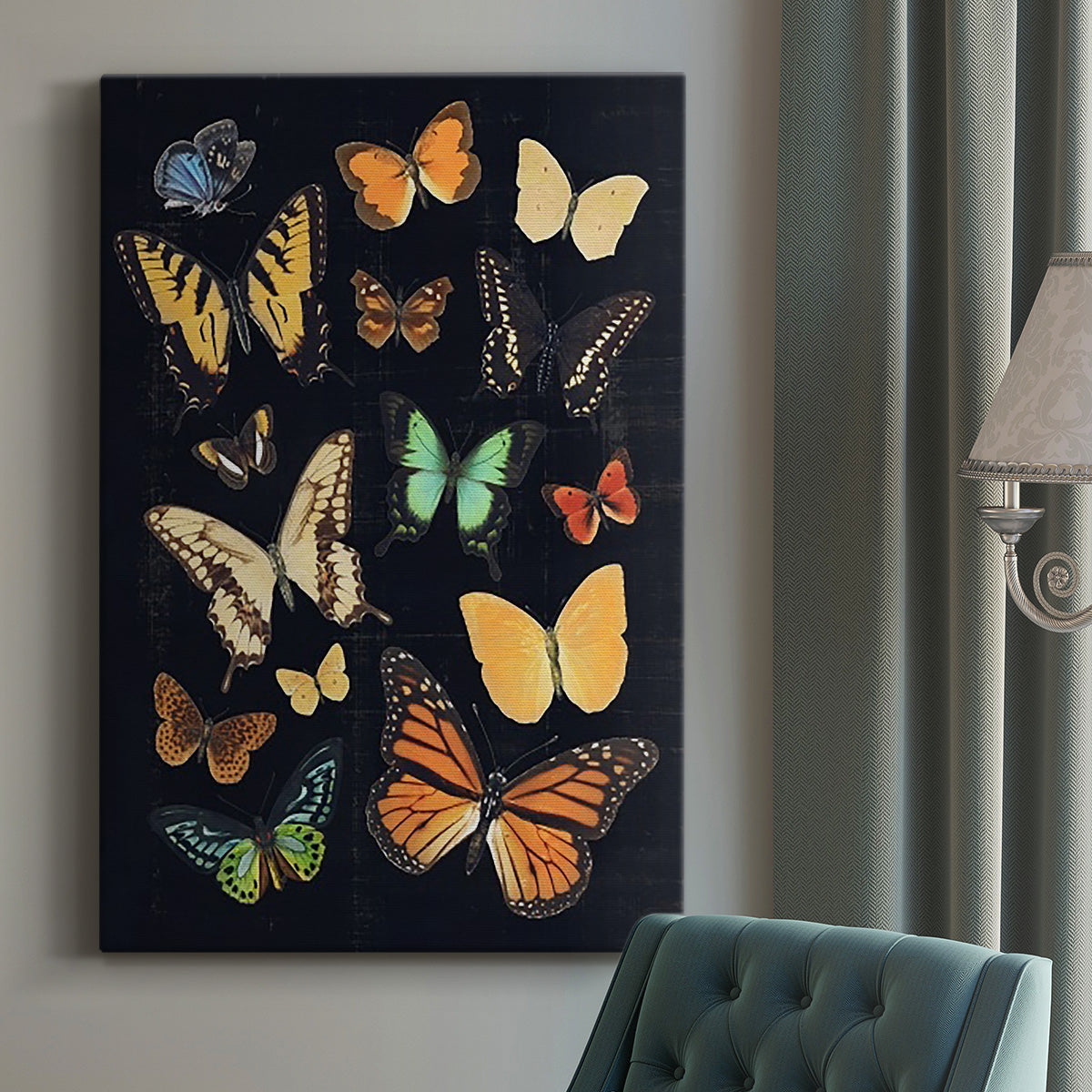 Collected Flutter III Premium Gallery Wrapped Canvas - Ready to Hang