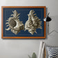 Conch Shells on Navy II Premium Framed Canvas- Ready to Hang