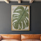 Island Greenery II - Modern Framed Canvas Print