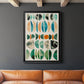 Semi Stack II - Modern Framed Canvas Print