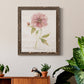 Soft Peony - Premium Canvas Framed in Barnwood - Ready to Hang