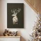Soft Linen Carol of Pines - Canvas Art Print