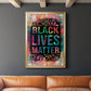 Graffiti Black Lives Matter - Modern Framed Canvas Print
