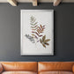 Autumn Leaves III - Modern Framed Canvas Print