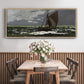 Stormy Seascape, 1867 - Floater Framed Canvas Print