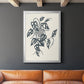 Growing Leaves VI - Modern Framed Canvas Print