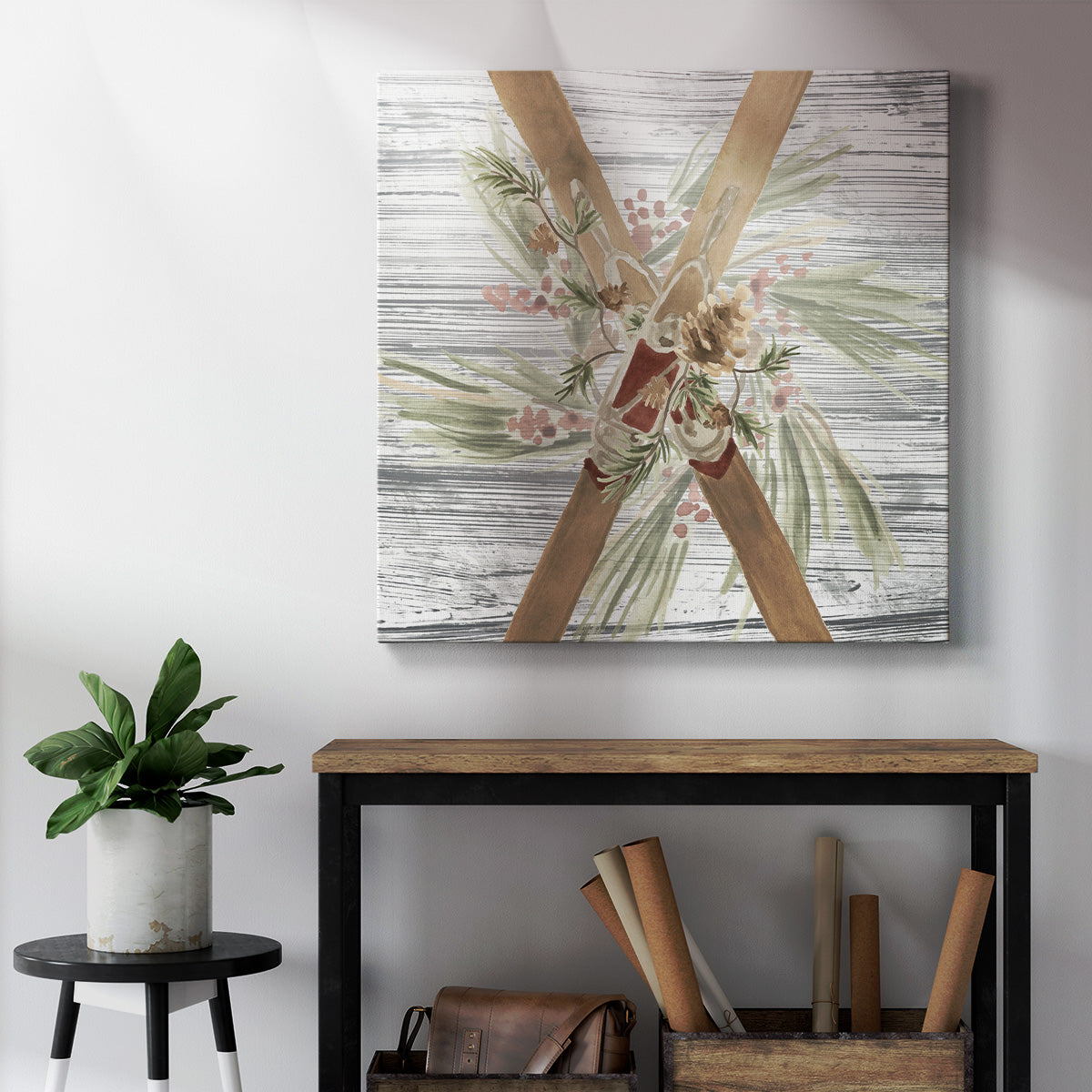 Pinecone Lodge II - Canvas Art Print