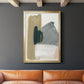 Marble Block Symmetry II - Modern Framed Canvas Print
