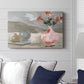 Vase of Pink Flowers VI - Canvas Art Print