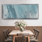 Cirrus I - Floater Framed Canvas Print