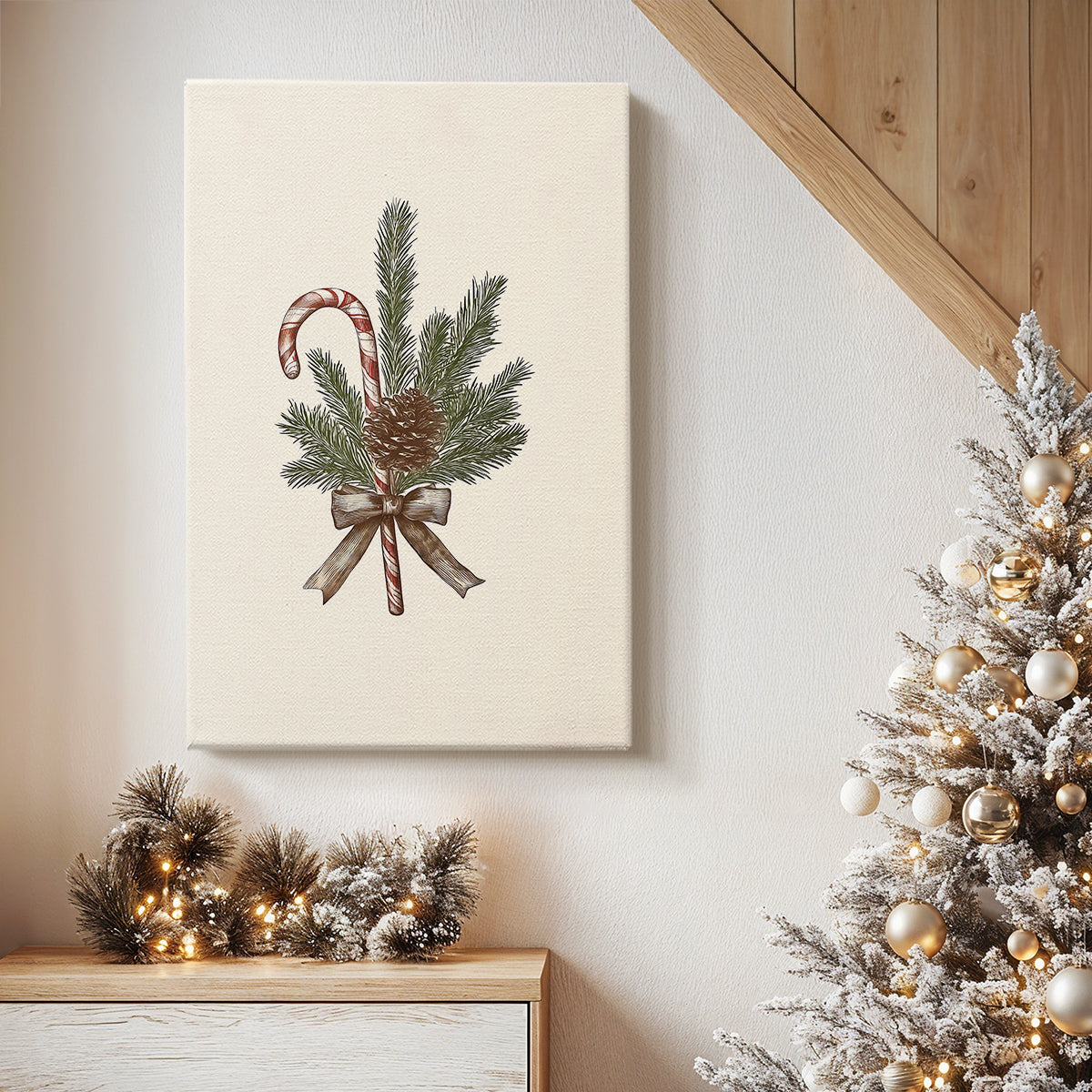 Pearled Serenade - Canvas Art Print