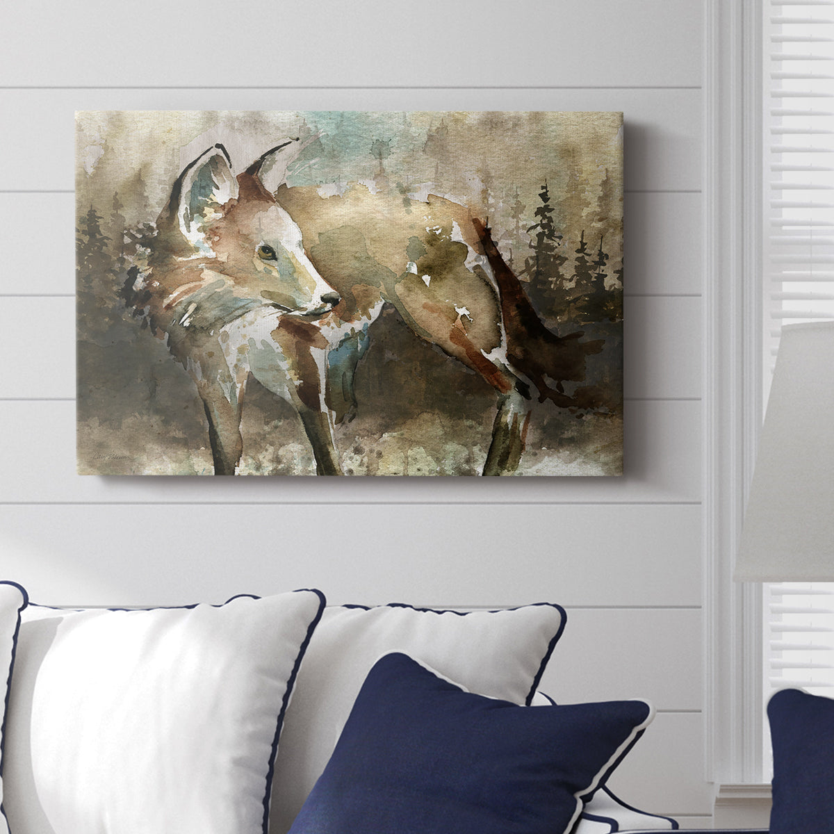 Lodge Twilight I - Canvas Art Print