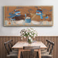 Snowball Bucket - Floater Framed Canvas Print
