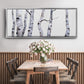Birch Trees I - Floater Framed Canvas Print