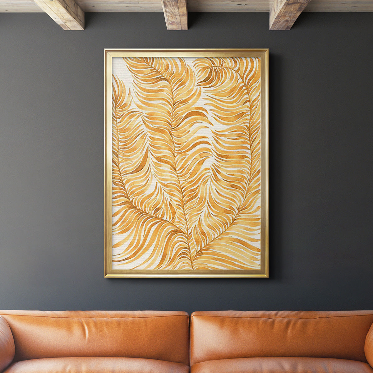 Quiet Harmony IV - Modern Framed Canvas Print