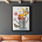 Watering Can Bouquet I - Modern Framed Canvas Print