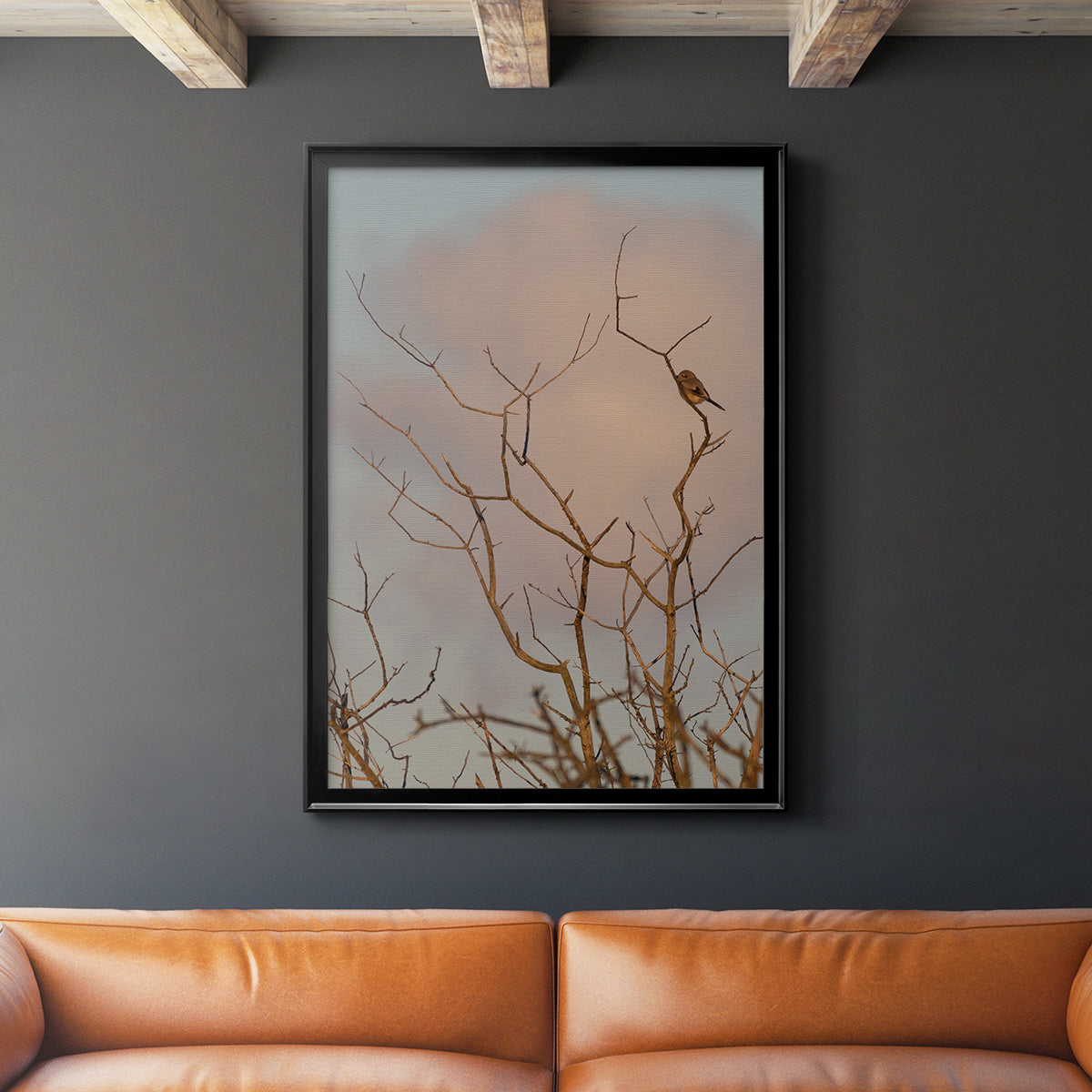 At Dawn - Modern Framed Canvas Print