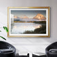 Snake River Fog - Modern Framed Art Print