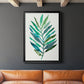 Palm Frond Flow IV - Modern Framed Canvas Print