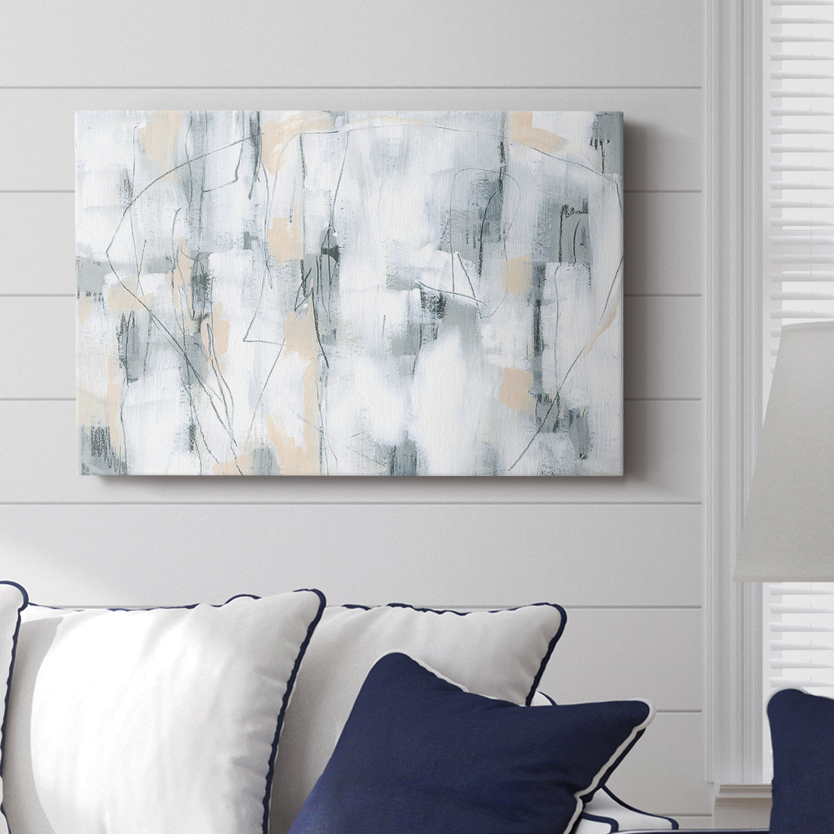 Stone Hatchmarks I - Canvas Art Print