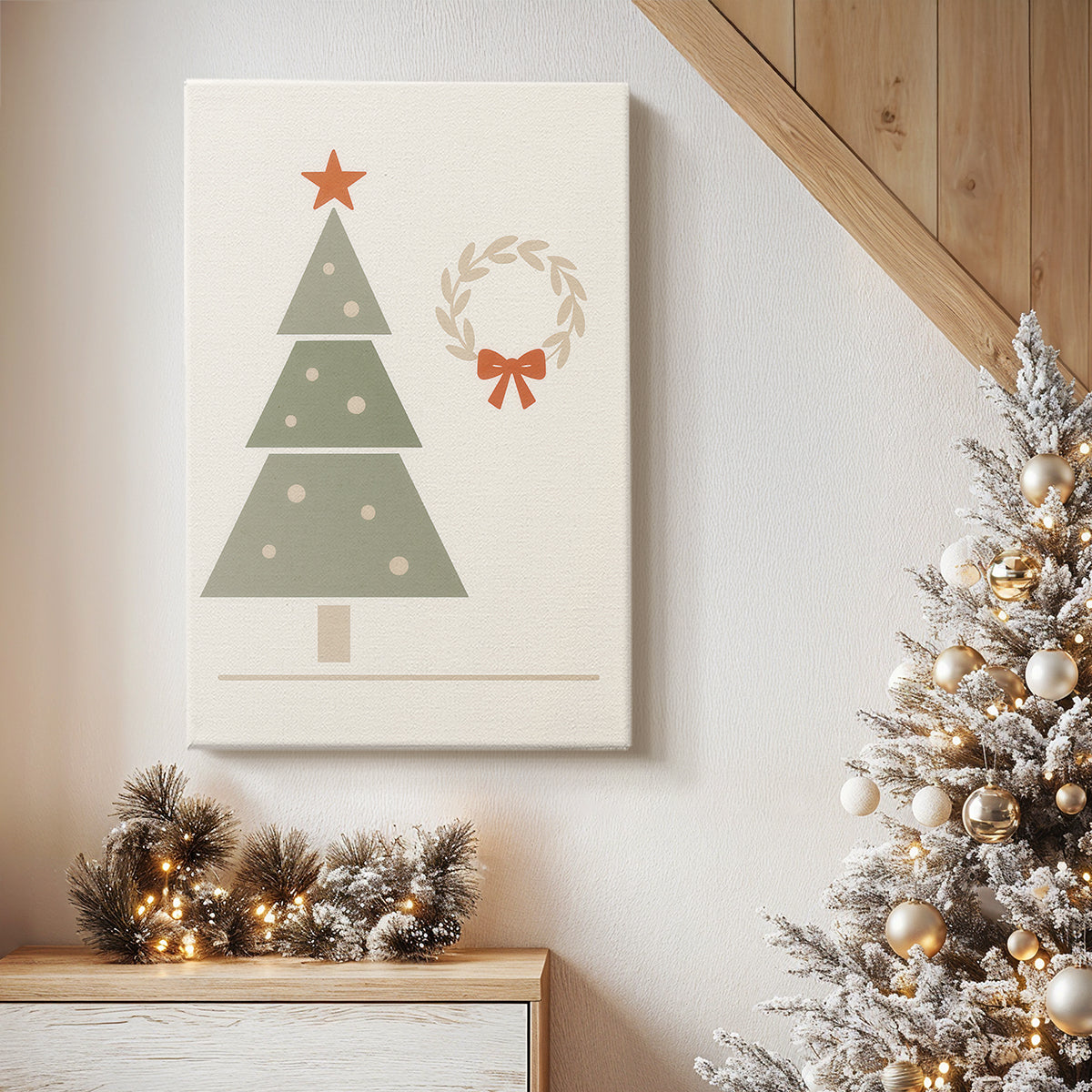Bells of Silver Serenade - Canvas Art Print