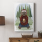 Lumberjack Bear Latte - Canvas Art Print