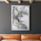 Marble Trance - Modern Framed Canvas Print