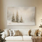 Yule of Tinsel-Gold Serenade - Canvas Art Print