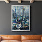 Edmonds Marina - Modern Framed Canvas Print