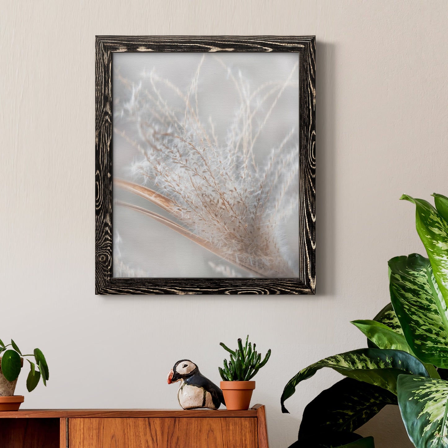 Summer Wisps II - Premium Canvas Framed in Barnwood - Ready to Hang