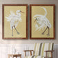 Heron Plumage V - Premium Framed Canvas 2 Piece Set - Ready to Hang