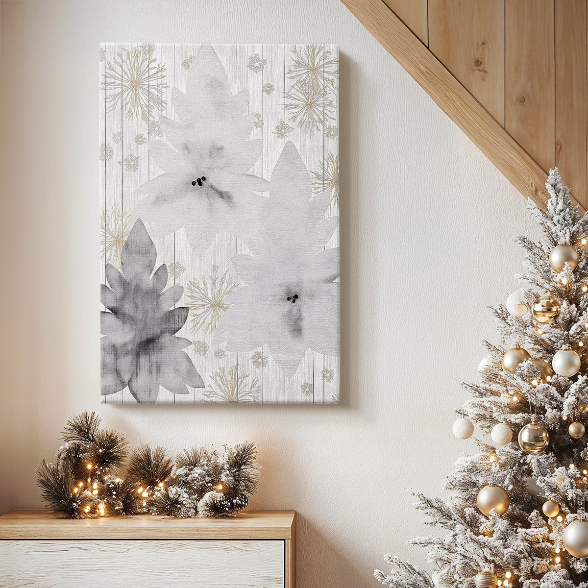 Morning of Snowwhite Carol - Canvas Art Print