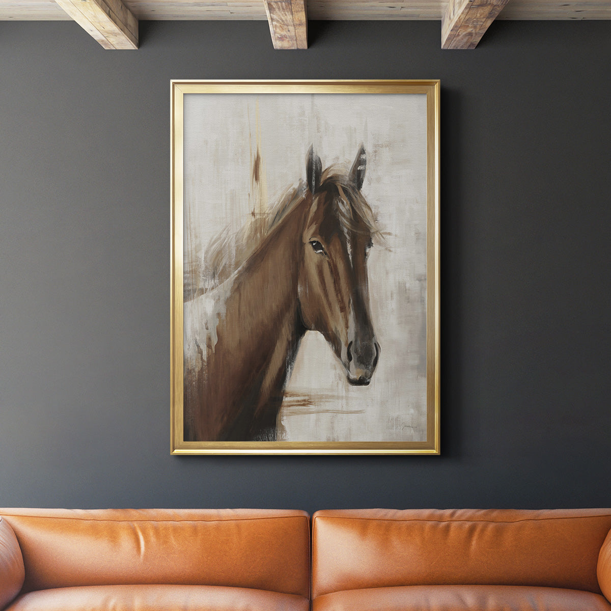 Free Spirit - Modern Framed Canvas Print