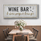 Champagne Lounge - Floater Framed Canvas Print