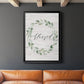 Blessed Wreath - Modern Framed Canvas Print