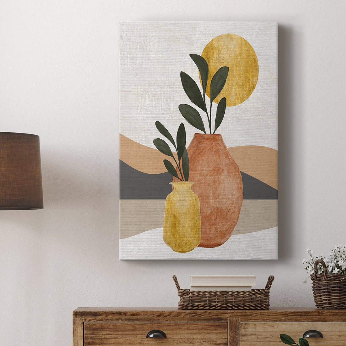 Adobe Moon II - Canvas Art Print