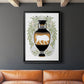 Greek Vases IV - Modern Framed Canvas Print