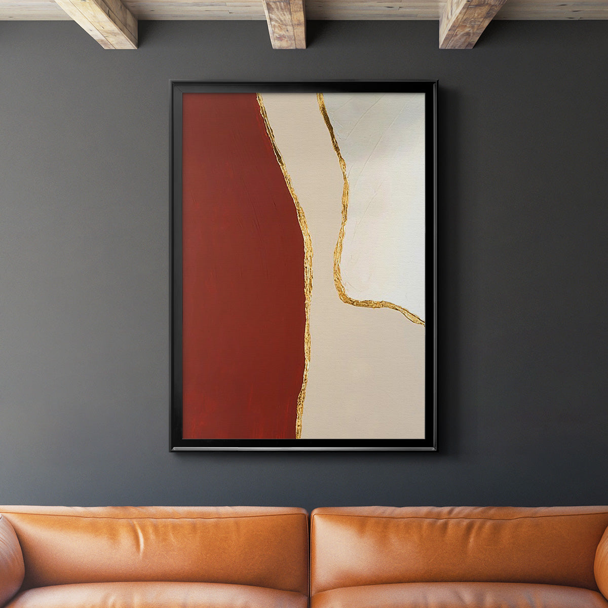 Allspice I - Modern Framed Canvas Print