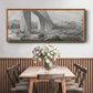 Richmond from the James - Floater Framed Canvas Print